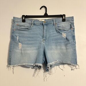 Nicole Miller New York Jean Shorts Size 16